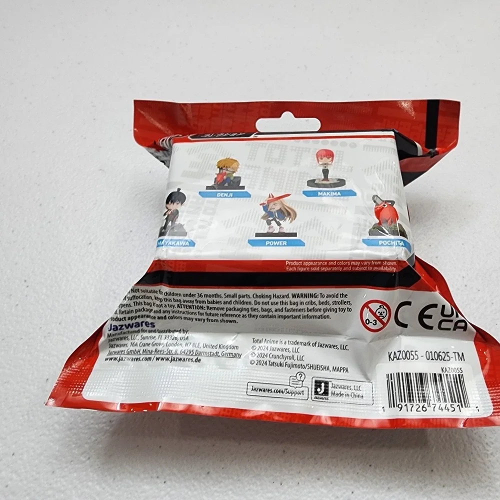 Jazwares Total Anime Chainsae Man Blind Bag New Sealed In Package